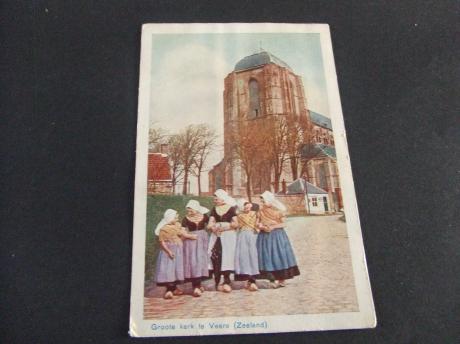 Veere, voormalige eiland Walcheren Grote Kerk Klederdracht